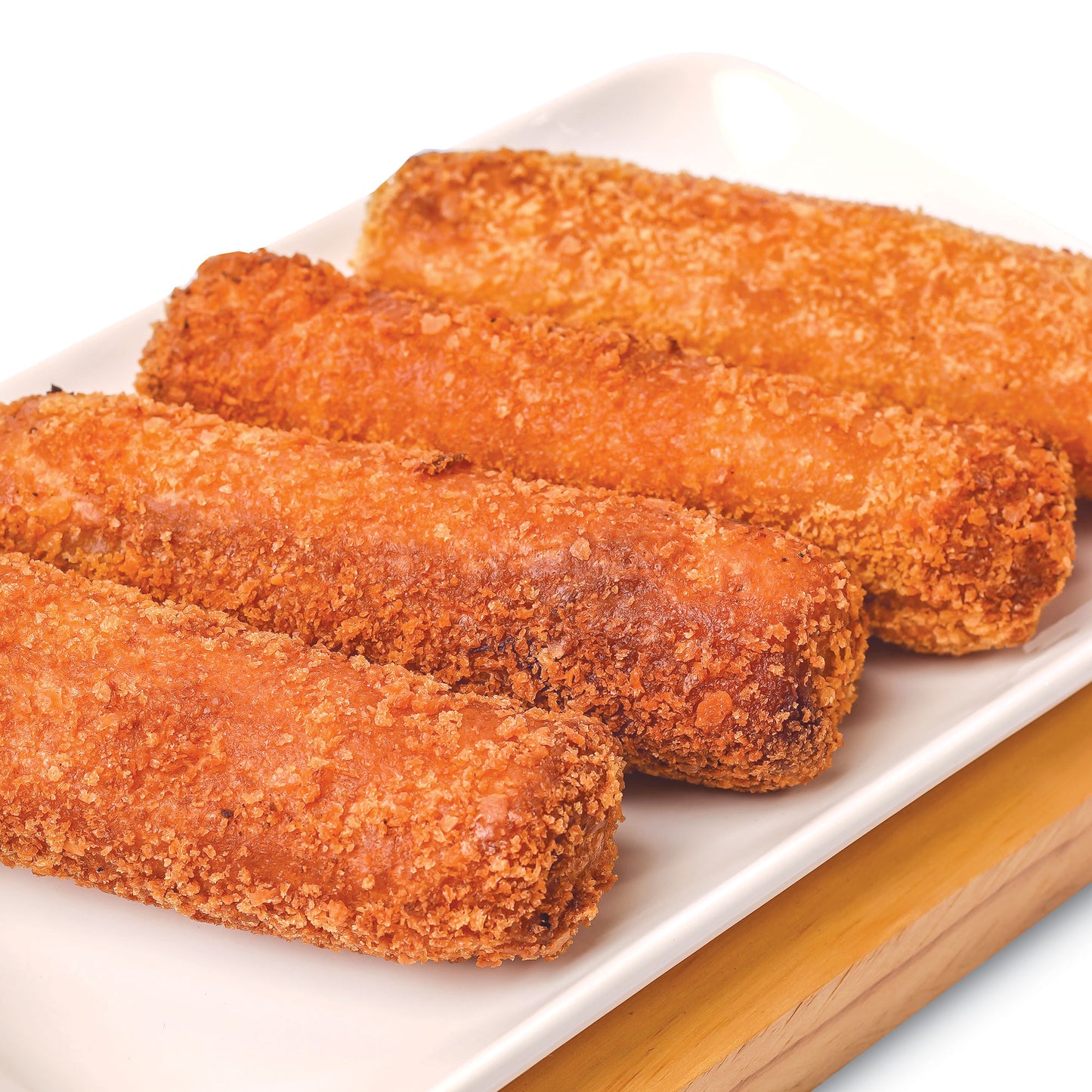 Indulge in our freshly baked Chicken-Stuffed Bread Rolls, perfectly golden on the outside with a soft, warm interior. Each roll is generously filled with tender chicken and a blend of aromatic spices, offering a deliciously savory bite. The crispy exterior gives way to a juicy, flavorful filling, making these rolls a perfect snack or appetizer. Whether enjoyed on their own or with a dipping sauce, these rolls are sure to satisfy your cravings.