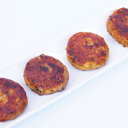 Regular Chicken Shami Kebab – Traditional stone grinding method for tender texture and rich flavor. Made with premium chicken and natural spices, no artificial additives. Economical, ready-to-cook, perfect for budget-friendly meals, BBQs, and snacks.
