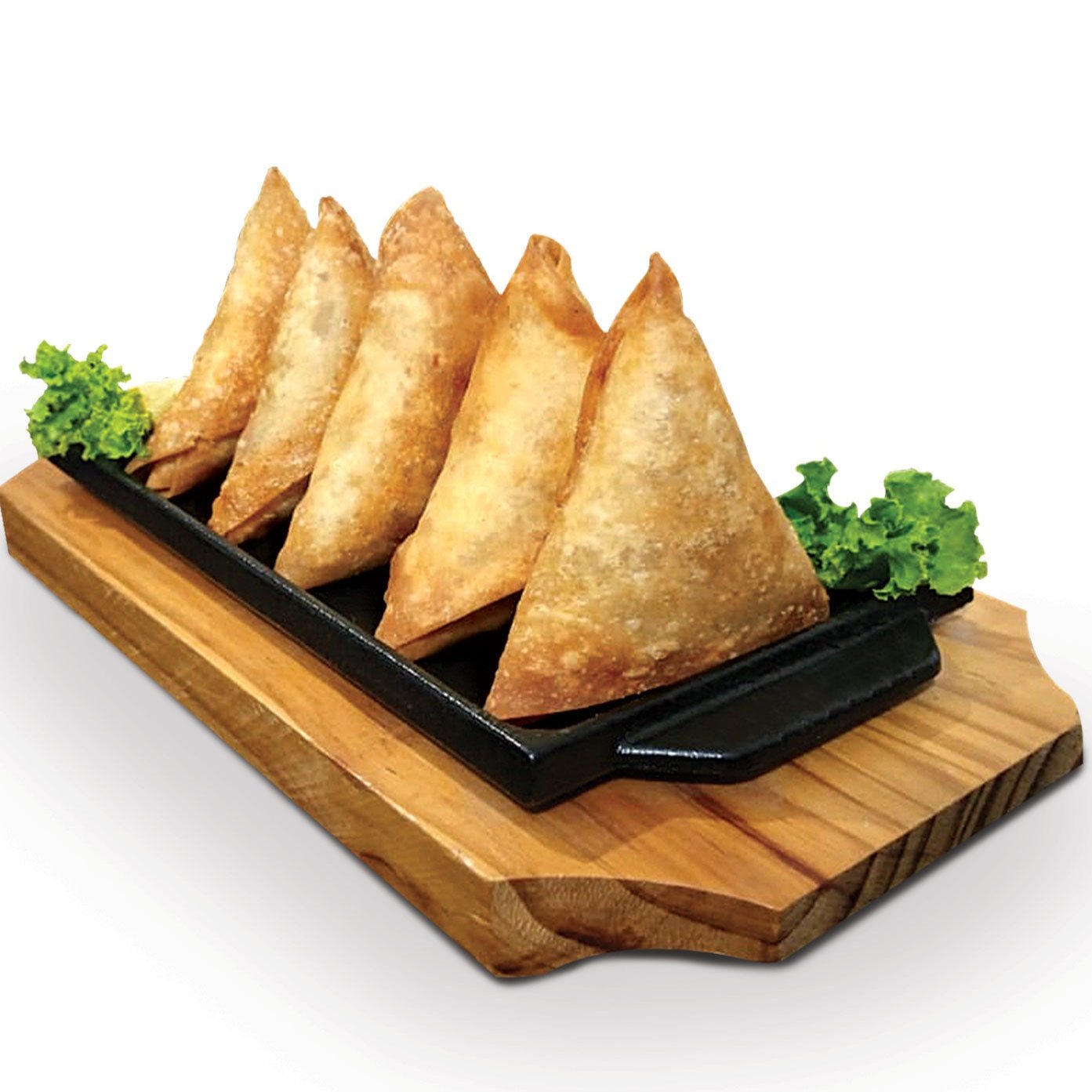 Frozen Chicken Samosas – Crispy, flavorful samosas filled with premium chicken and spices. No artificial additives, quick and easy to cook. Perfect for snacks, parties, or gatherings.